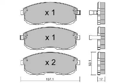 Запчасти для ТО AISIN для NISSAN 200 SX (S13) 1.8 Turbo